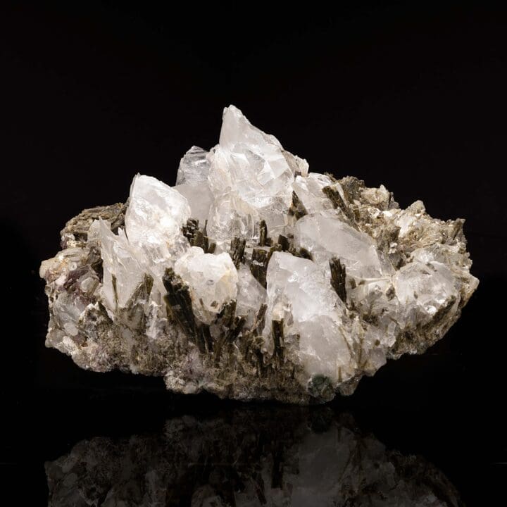 Calcite with Epidote, Ferroaxinite, and Quartz - Image 3