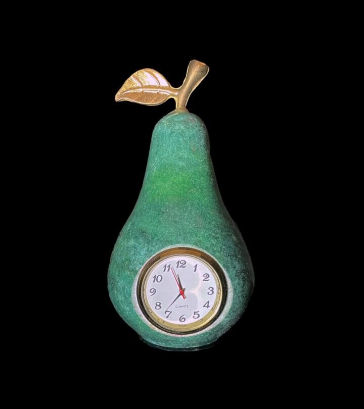 Onyx Pear Clock - Image 2