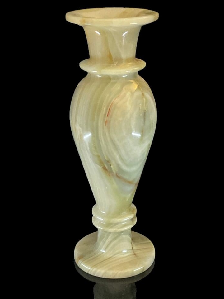 Large Banded Onyx Vase // 5.20 Lb.