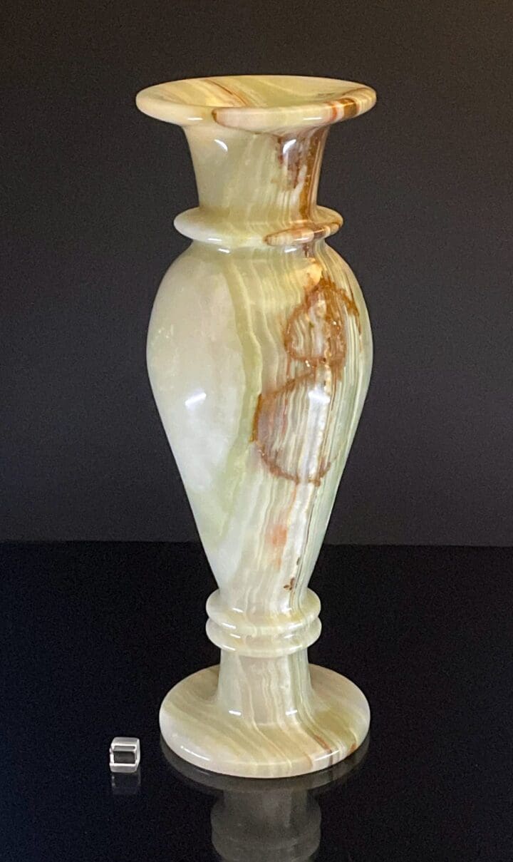 Large Banded Onyx Vase // 4.97 Lb. - Image 2