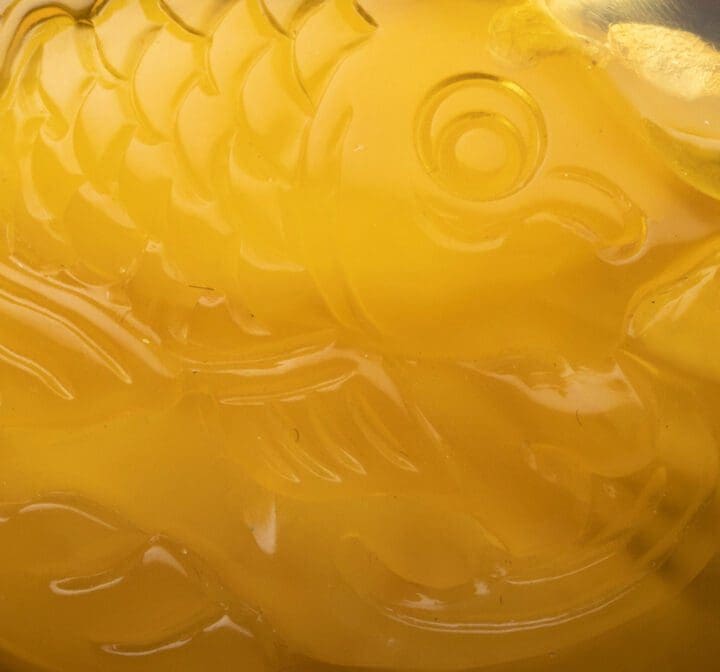 Carved Butterscotch Amber Fish Pendant // 8.67 Grams - Image 3