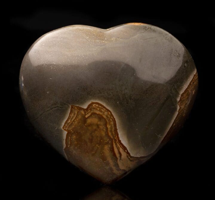 Polychrome Jasper Heart // 1.59 Lb.