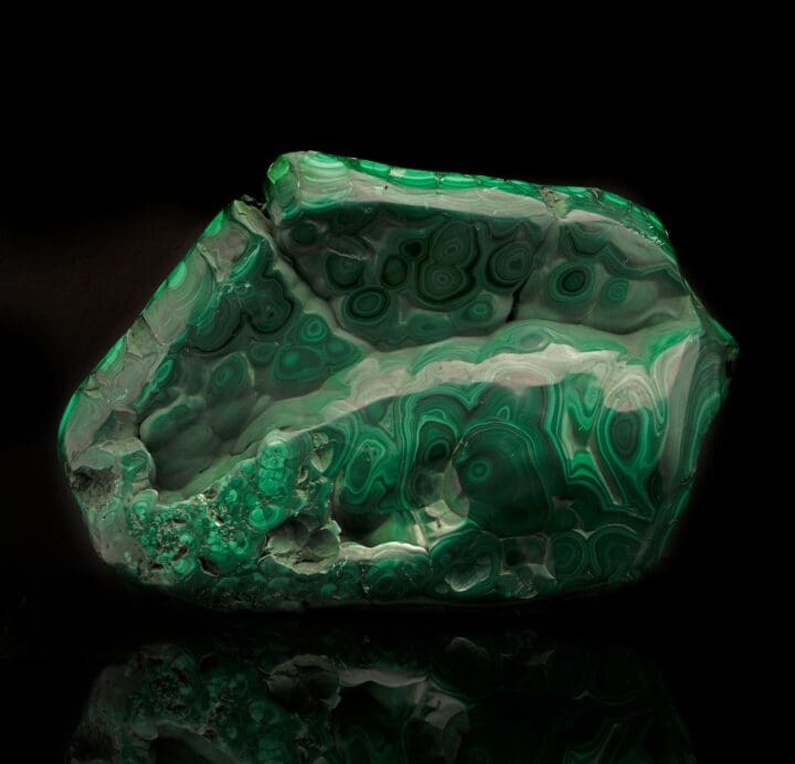 Malachite Freeform // 45 Lb.