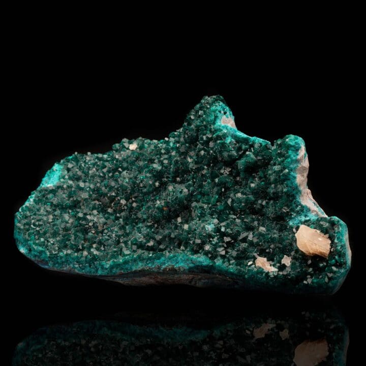 Dioptase With Calcite - Image 2