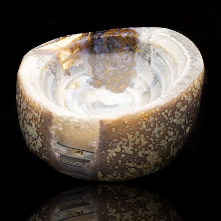Hand-Carved Agate Bowl // 8 Lb.