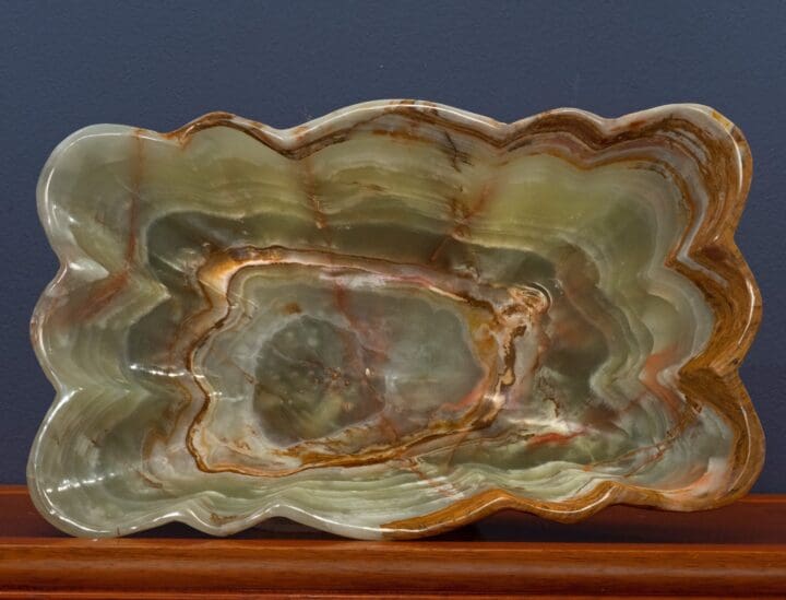 Banded Onyx Freeform Bowl // 10 Lb. // Ver. 1 - Image 2
