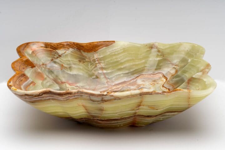 Banded Onyx Freeform Bowl // 10 Lb. // Ver. 1