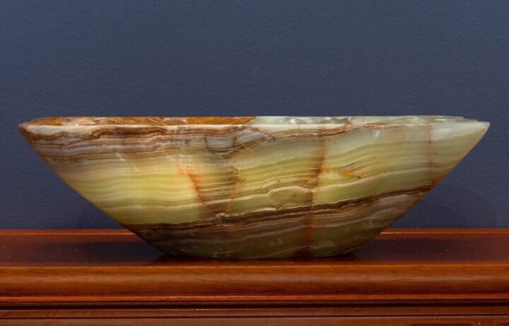 Banded Onyx Freeform Bowl // 10 Lb. // Ver. 1 - Image 3