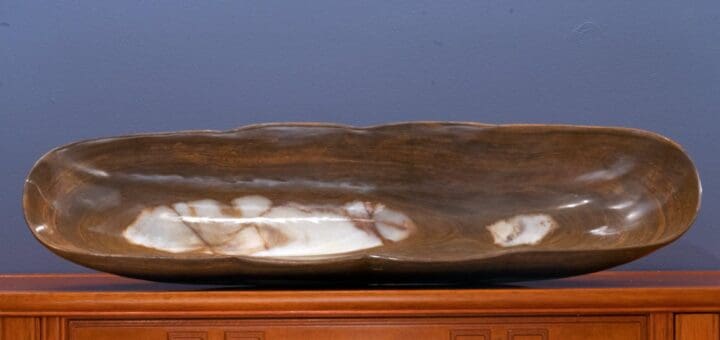 Long Onyx Freeform Bowl // 34 Lb.