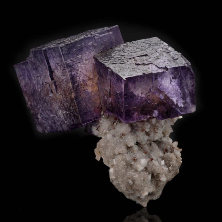 Purple Fluorite on Barite // 224 Grams - Image 2