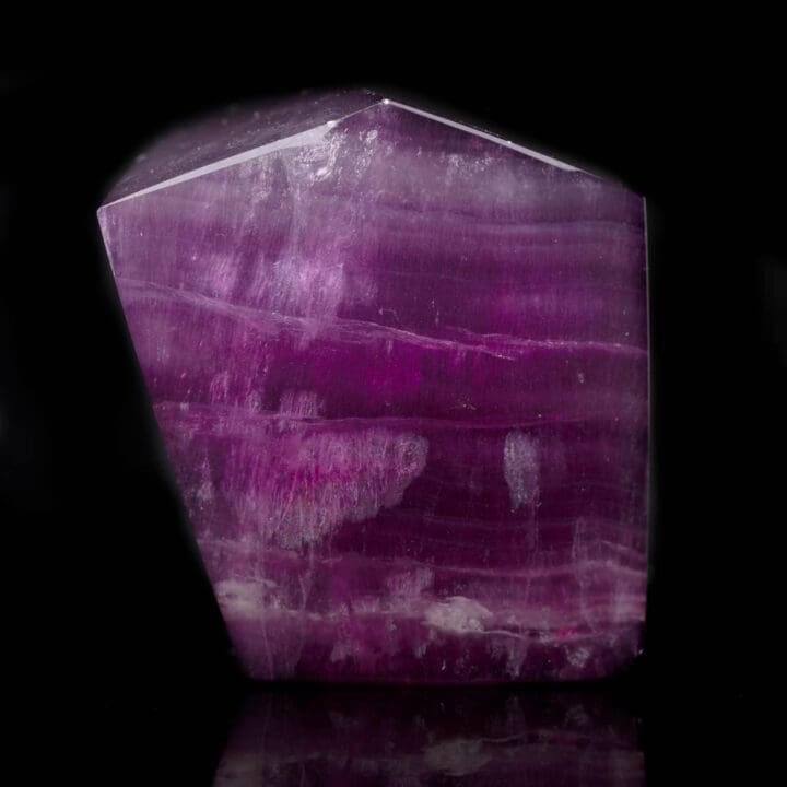 Raspberry Polished Fluorite // 172 Grams - Image 3