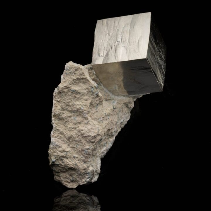 Spanish Pyrite Cube on Basalt Matrix // 1.39 Lb. - Image 2