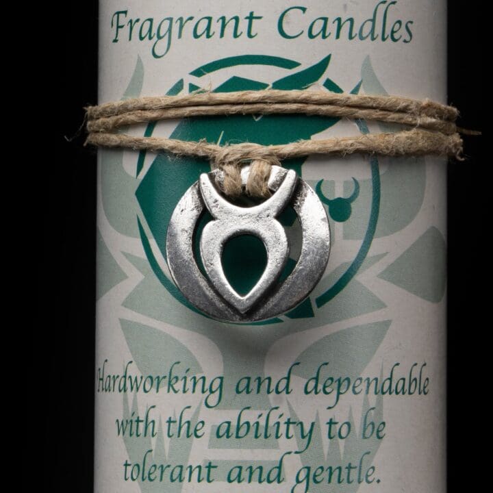 Taurus Zodiac Pendant Candle - Image 2