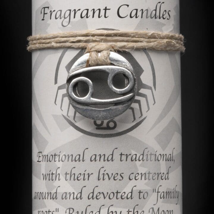 Cancer Zodiac Pendant Candle - Image 2