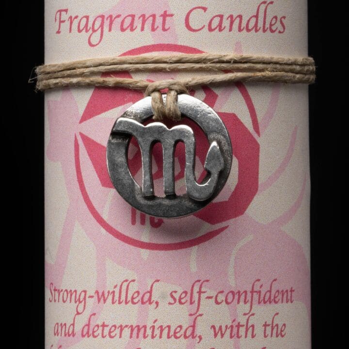 Scorpio Zodiac Pendant Candle - Image 2