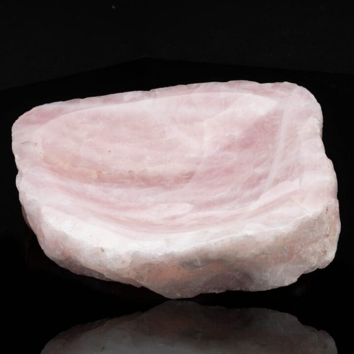 Rose Quartz Bowl From Brazil // 18 Lb. - Image 3
