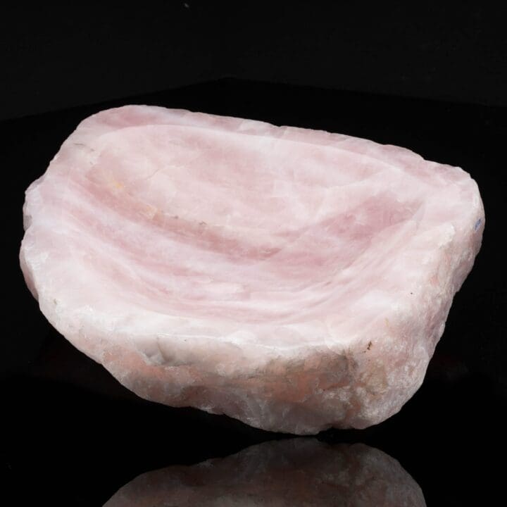 Rose Quartz Bowl From Brazil // 18 Lb. - Image 2