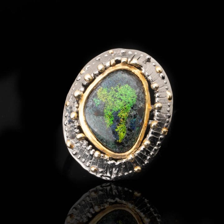 Boulder Opal Ring // Size 7.5