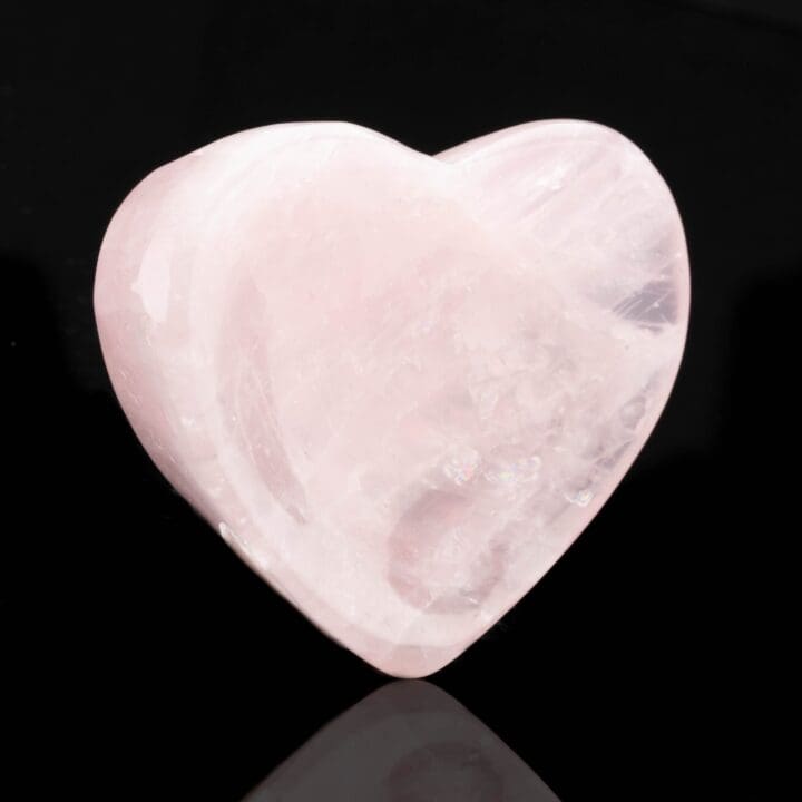 Rose Quartz Heart Dish