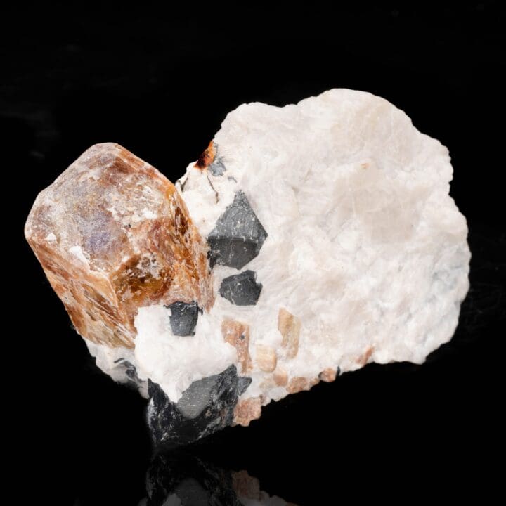 Willemite and Franklinite on Calcite // 195 Grams - Image 2