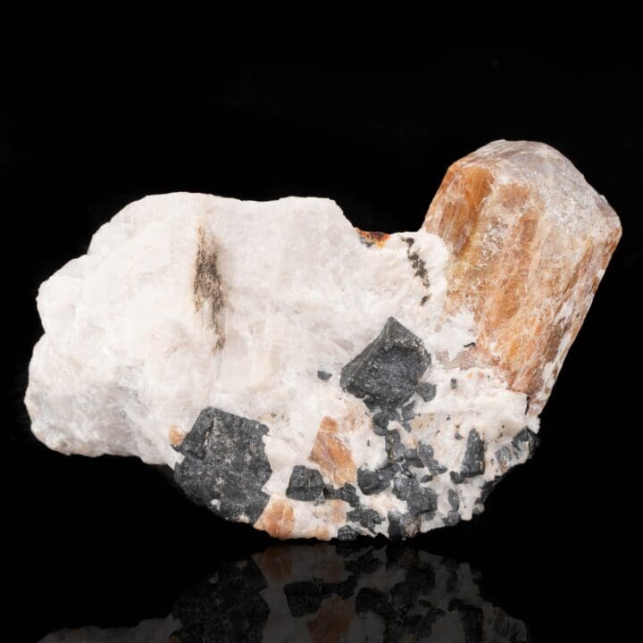 Willemite and Franklinite on Calcite // 195 Grams - Image 4