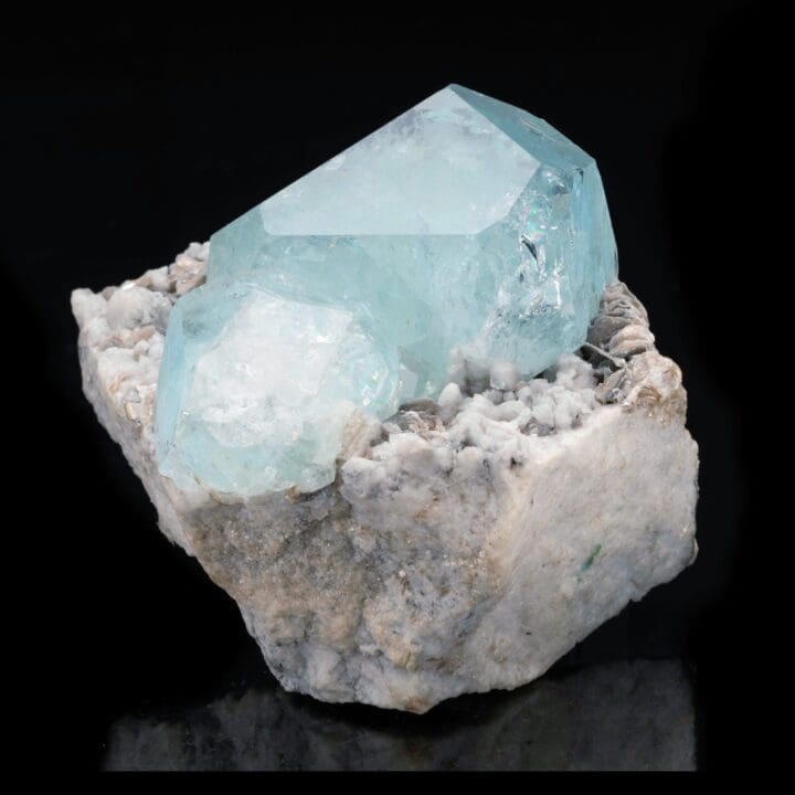 Aquamarine on Muscovite // 297 Grams - Image 4