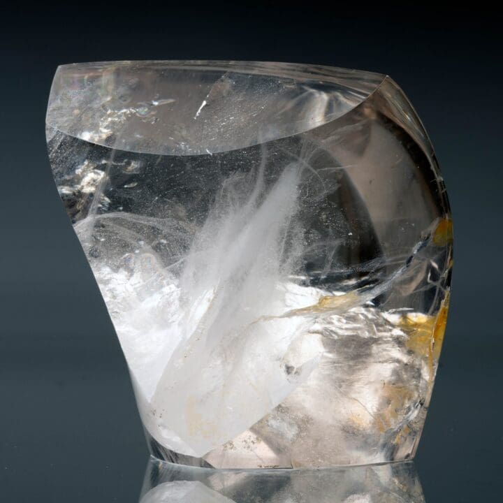 Hand-Polished Clear Quartz Freeform // 4.04 Lb. - Image 2