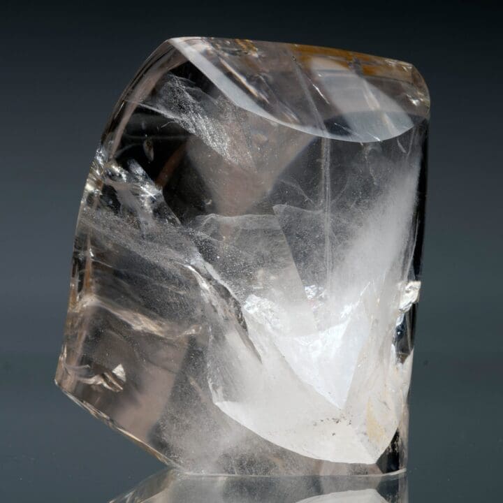Hand-Polished Clear Quartz Freeform // 4.04 Lb. - Image 3