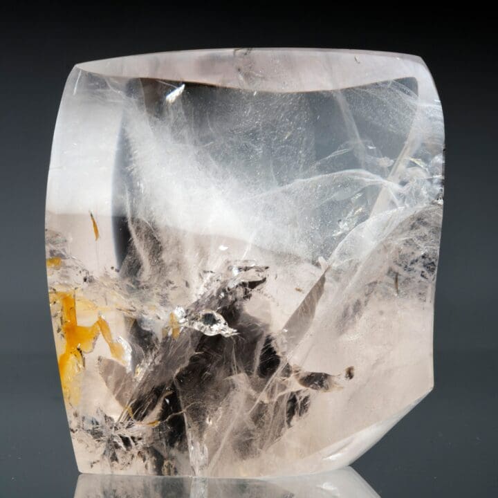 Hand-Polished Clear Quartz Freeform // 4.04 Lb. - Image 4