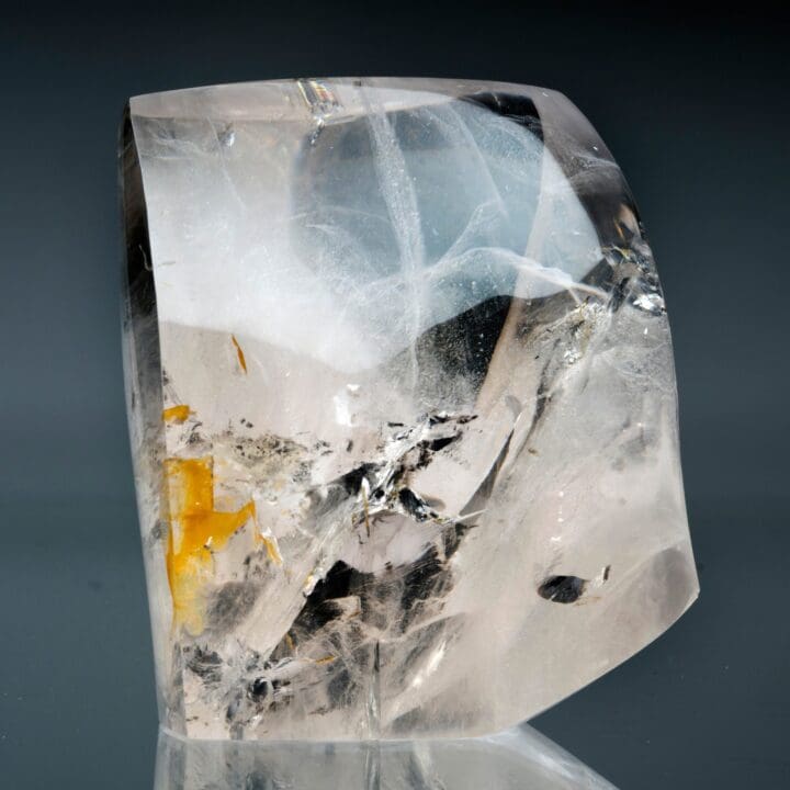 Hand-Polished Clear Quartz Freeform // 4.04 Lb. - Image 5