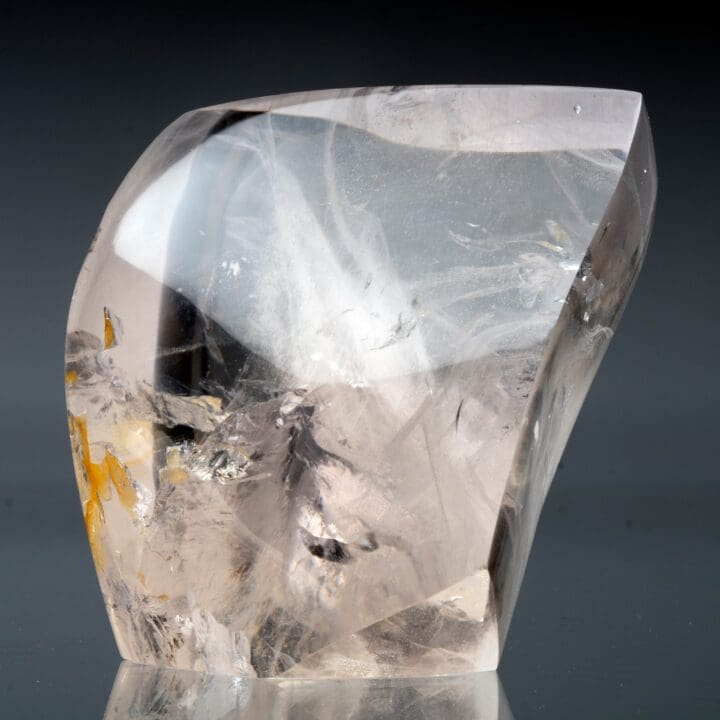 Hand-Polished Clear Quartz Freeform // 4.04 Lb. - Image 6