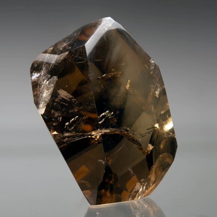 Hand-Polished Smoky Citrine Freeform // 5.58 Lb. - Image 4