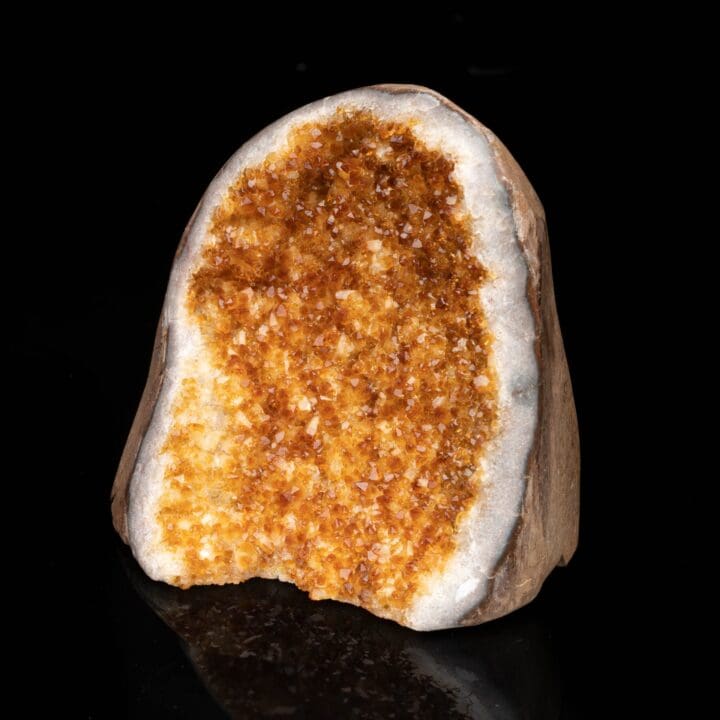 Citrine Geode From Uruguay // 1.35 Lb. - Image 2