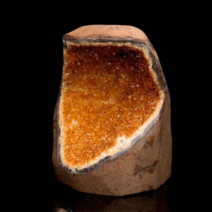 Citrine Geode From Uruguay // 4.14 Lb. - Image 2