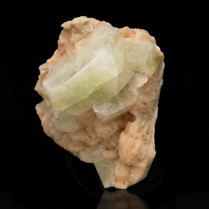 Green Apophyllite on Stilbite // 9 Lb. - Image 2