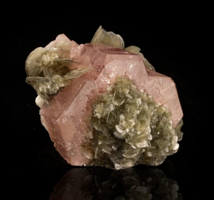Pink Apatite on Muscovite // 103 Grams - Image 3
