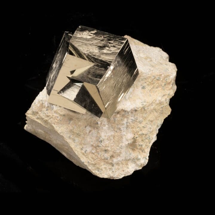 Spanish Pyrite Cubes on Basalt Matrix // 2.10 Lb. - Image 2