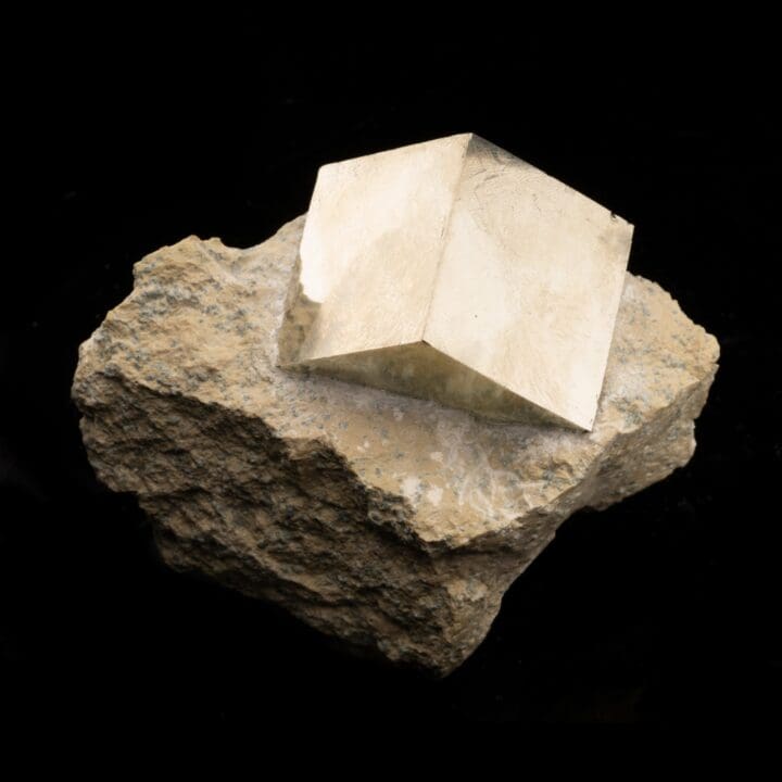 Spanish Pyrite Rectangle on Basalt Matrix // 1.65 Lb. - Image 3