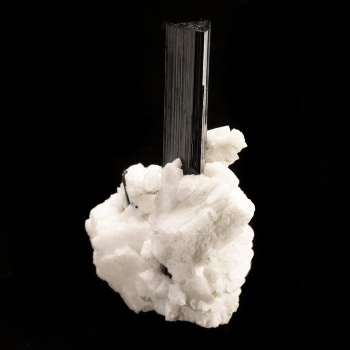 Black Tourmaline With Albite // 77 Grams - Image 2