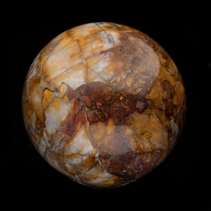 Hand-Carved Pietersite Sphere // 2.99 Lb. - Image 4