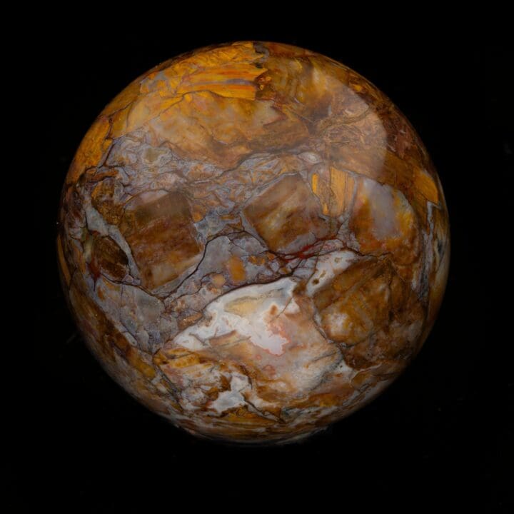 Hand-Carved Pietersite Sphere // 2.99 Lb. - Image 2