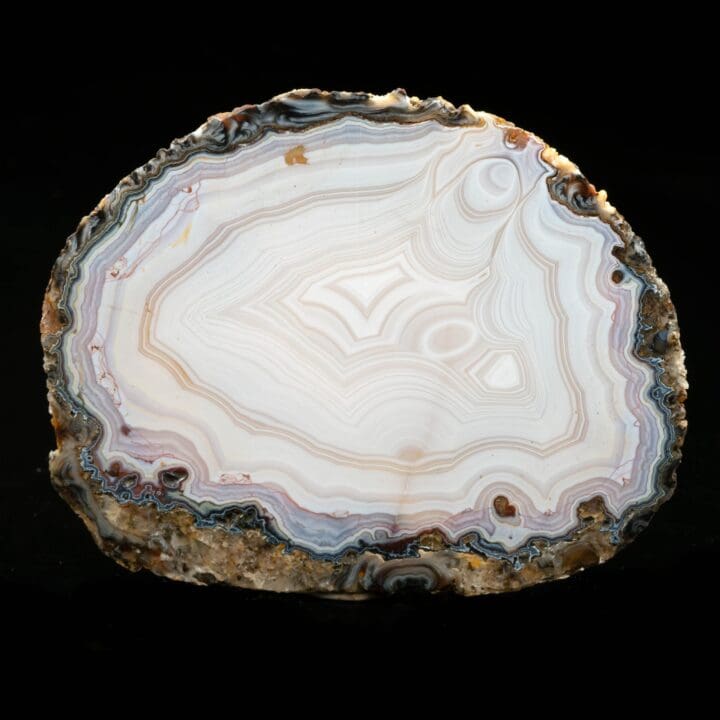 Blue Lace Agate Slice // 200 Grams