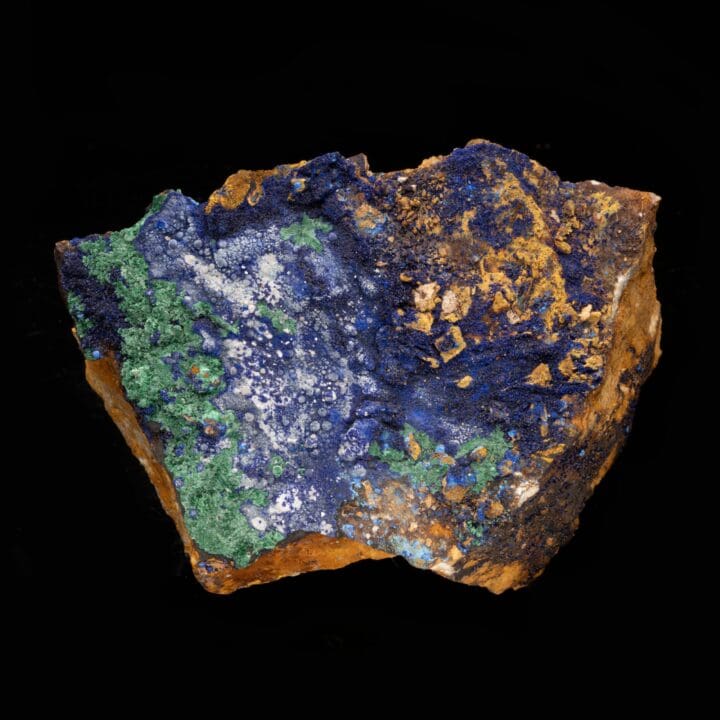 Malachite on Azurite From Morocco // 1.61 Lb.