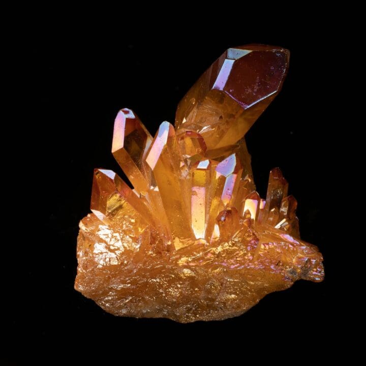 Sunset Aura Quartz // 421 Grams