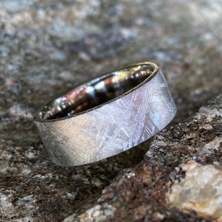 Muonionalusta Meteorite Ring - Image 2