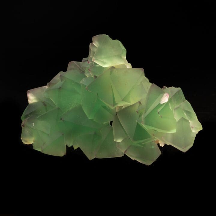 Green and Purple Fluorite From De'An Mine, Jiangxi, China // 1.21 Lb. - Image 3