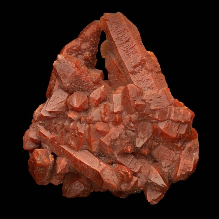 Hematite Coated Quartz Cluster // 1.5 Lb.
