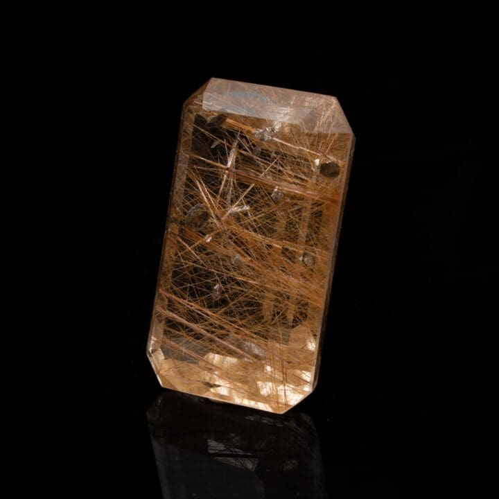 124.8 Carat Rutilated Quartz With Mica Crystals - Image 2