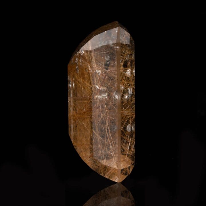 124.8 Carat Rutilated Quartz With Mica Crystals - Image 4