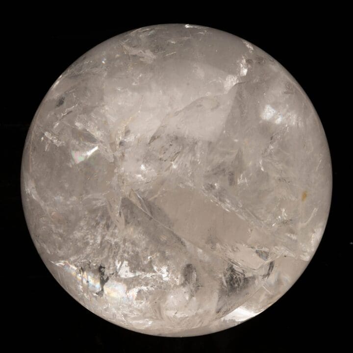 Clear Quartz Sphere From Brazil // 30.5 Lb. - Image 4